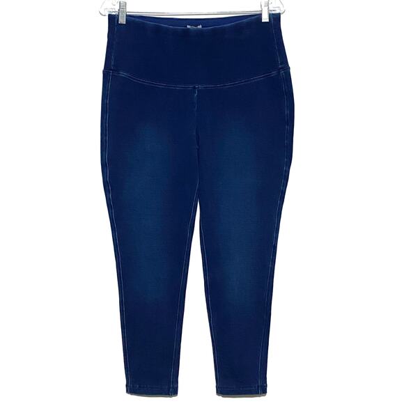 Chicos Zenergy Size 1P Pants Pull On Leggings Stretch Soft Blue Womens 8P 10P - Picture 1 of 7